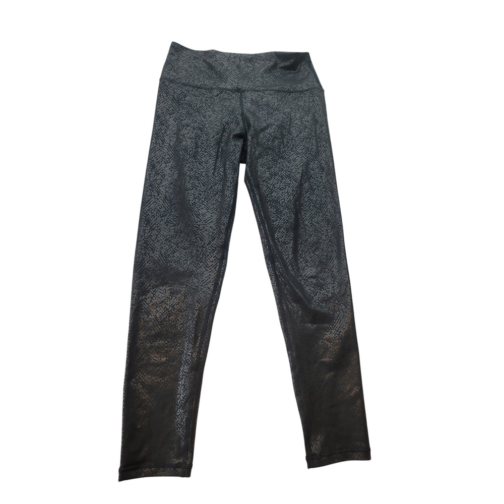 Offline by Aerie Black Two Tone High Rise Leggings Black Womens L 27" inseam